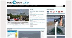Desktop Screenshot of indosurflife.com
